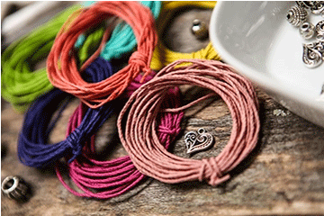 1 mm (3/64") Earthy Hemp Twine/Cord Card 4 x 9.1 m (29.8 ft) Hemptique