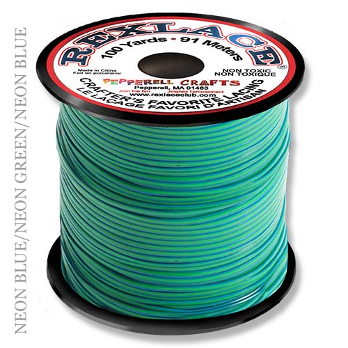 NBNGNB Rexlace Treslace Flat Plastic Lacing Spool 100 yd (91 m) Pepperell