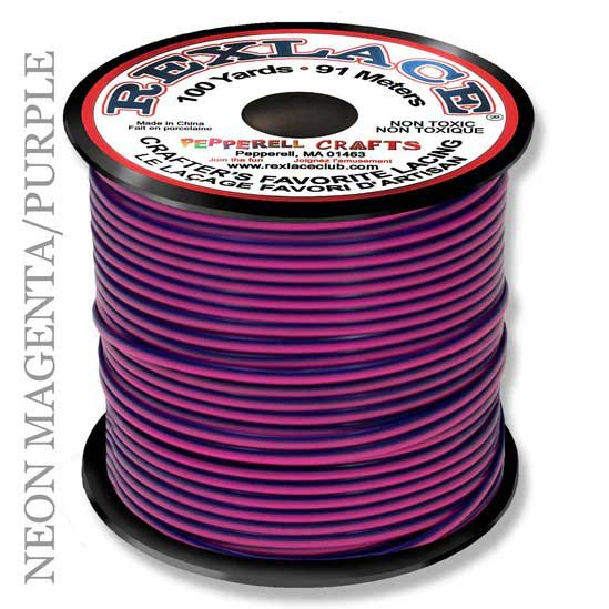 NMPU RexDuo Rexlace Flat Plastic Lacing Spool 100 yd (91 m) Pepperell