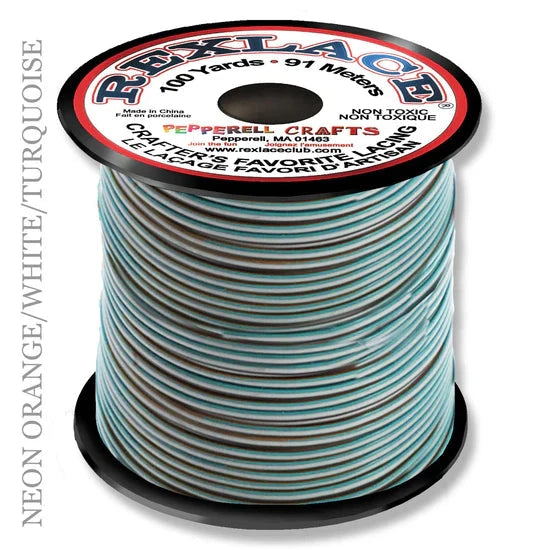 NOWT Rexlace Treslace Flat Plastic Lacing Spool 100 yd (91 m) Pepperell