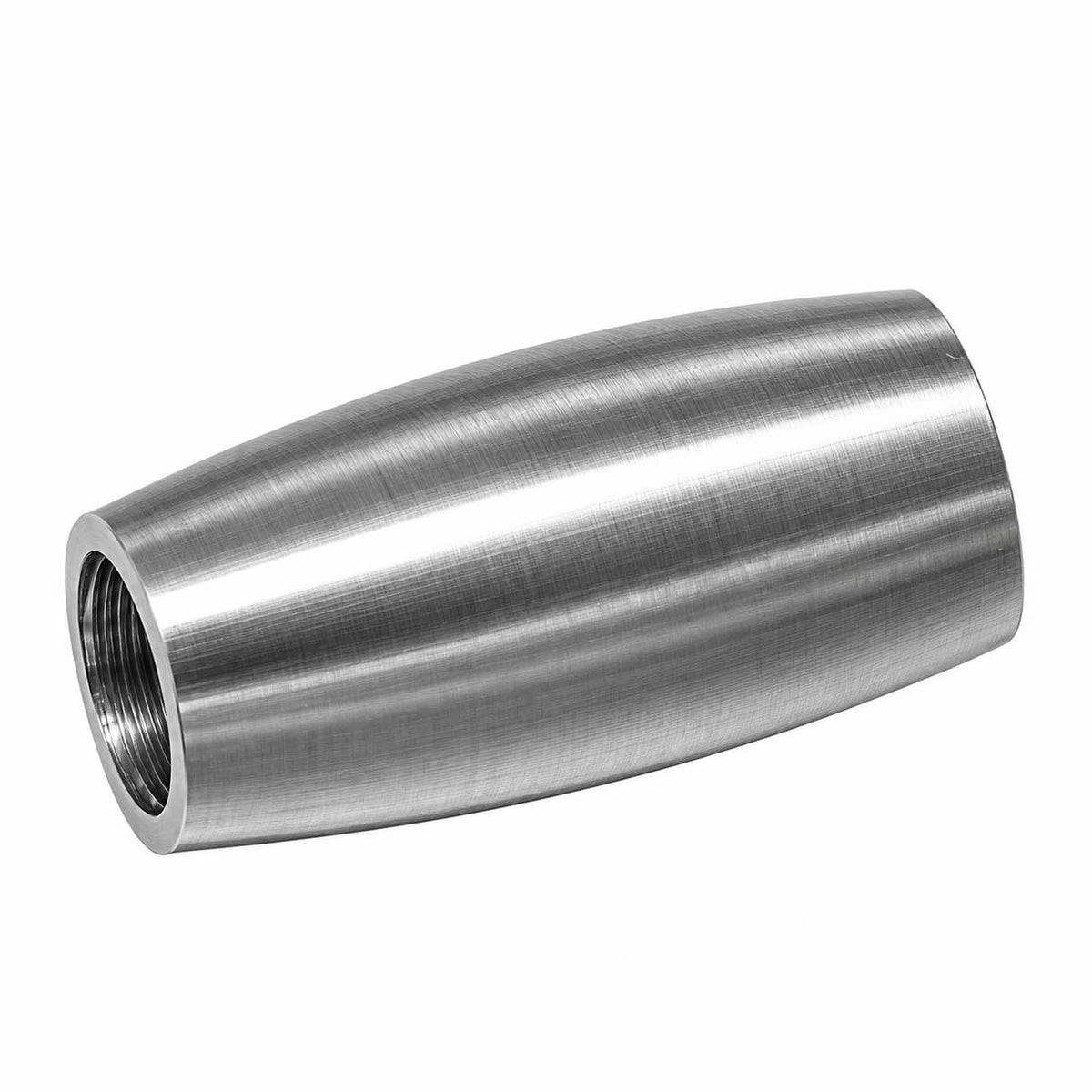 Oval/Tube Matte Silver Magnetic Clasps 304 SS Glue In Ends 6 mm (2 Pack) 280-