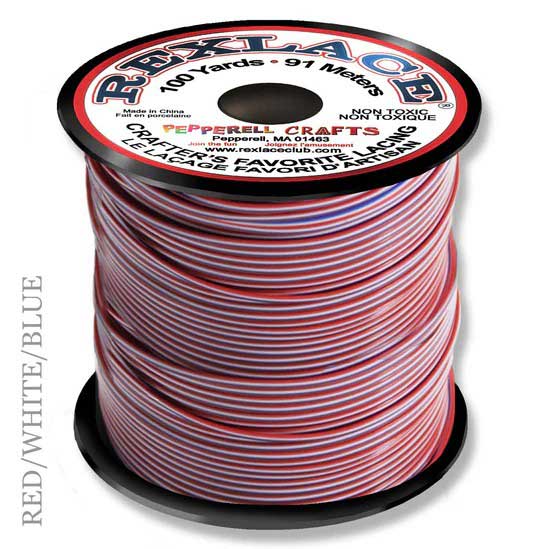RWR Rexlace Treslace Flat Plastic Lacing Spool 100 yd (91 m) Pepperell