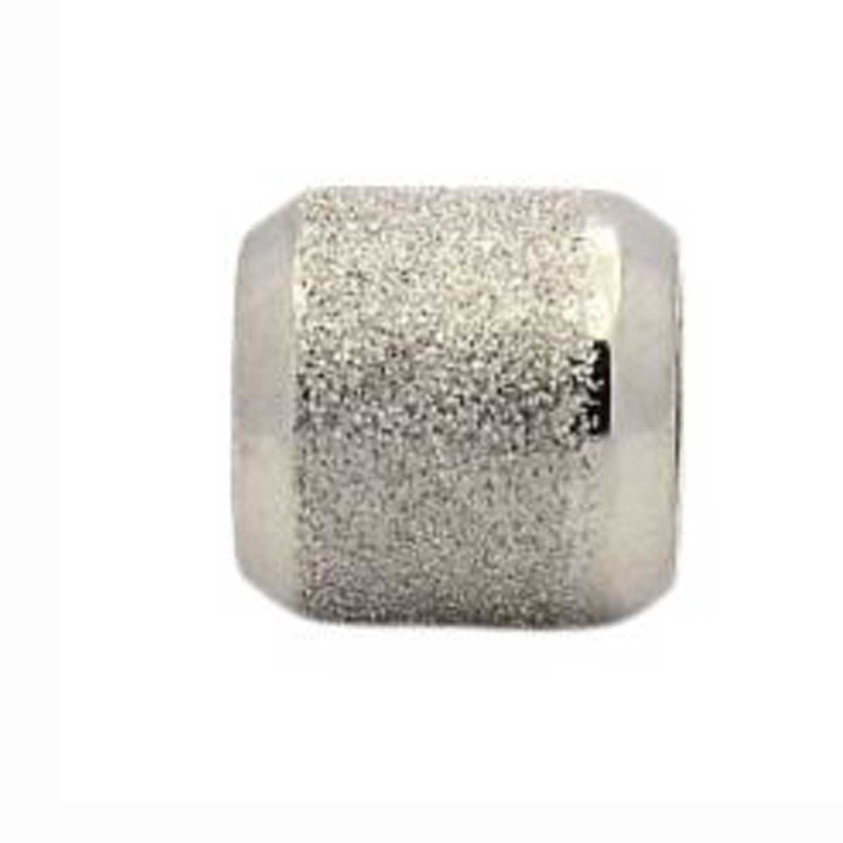 Textured 201 Stainless Steel Barrel Beads (2 Pack) 280-
