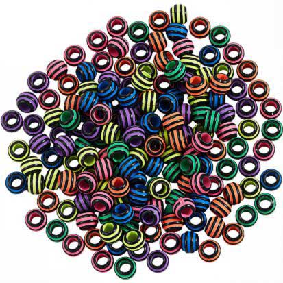 200 Pcs Painted Opaque Acrylic Bead/Charm (1 set) 280-