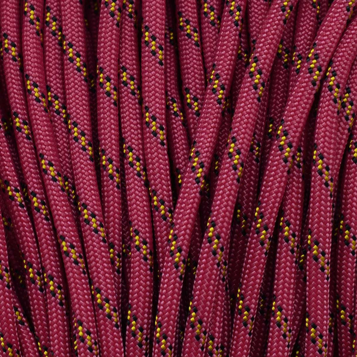 4 mm (5/32”) 550 Paracord Dahlia Made in the USA Nylon/Nylon (100 ft) El Wood Braiding Co