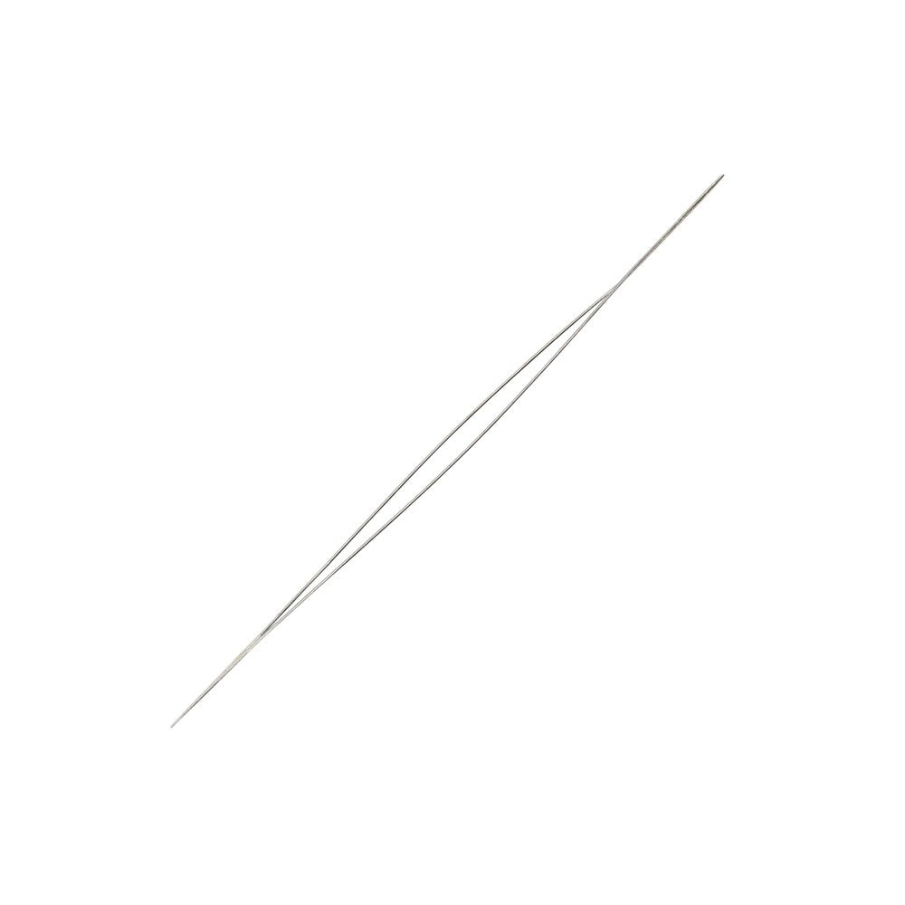 0.41 mm (.016") Big Eye Fine Beading Needles 4 Pack 5.7 cm (2.25") Beadalon