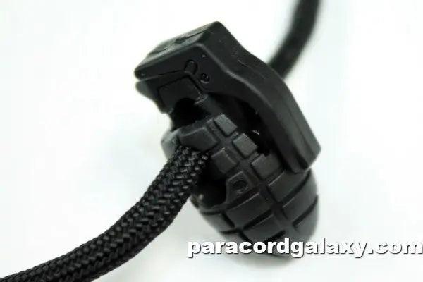 Black Grenade Cord Lock/Stop (10 Pack) paracordwholesale