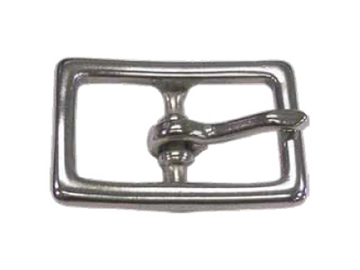 BZ 1" Stainless Steel Center Bar Buckle.