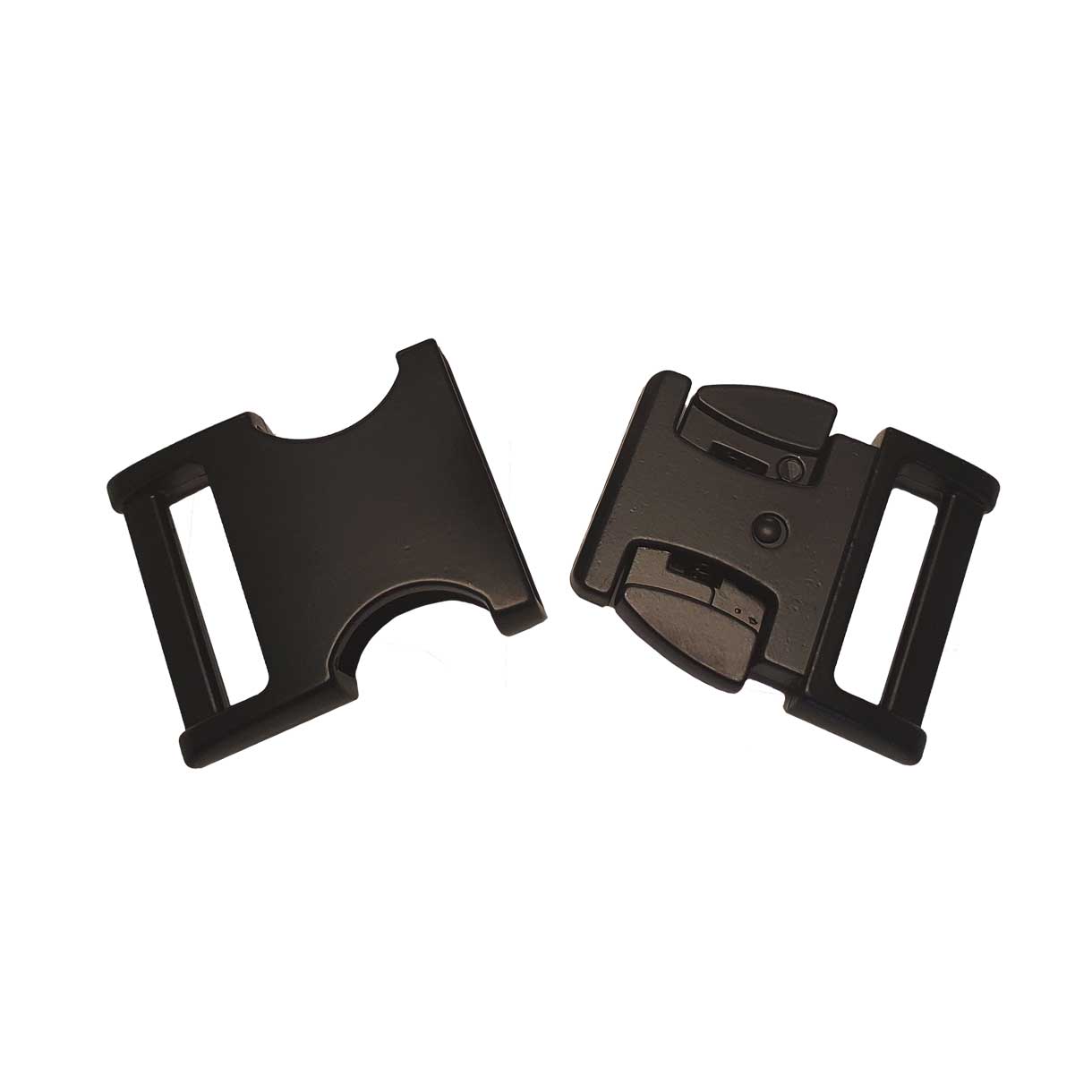 BZ Black 5/8" Zinc Side Release Buckle (1 Pack)