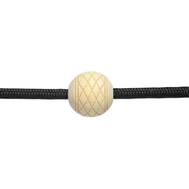 Diamond Patterned Wood Bead (20 pack) China