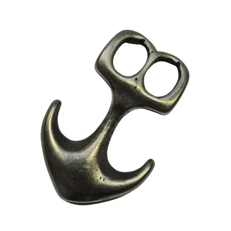 Dirty Silver Anchor Clasp for Paracord Bracelets (1 Pack) - Paracord Galaxy