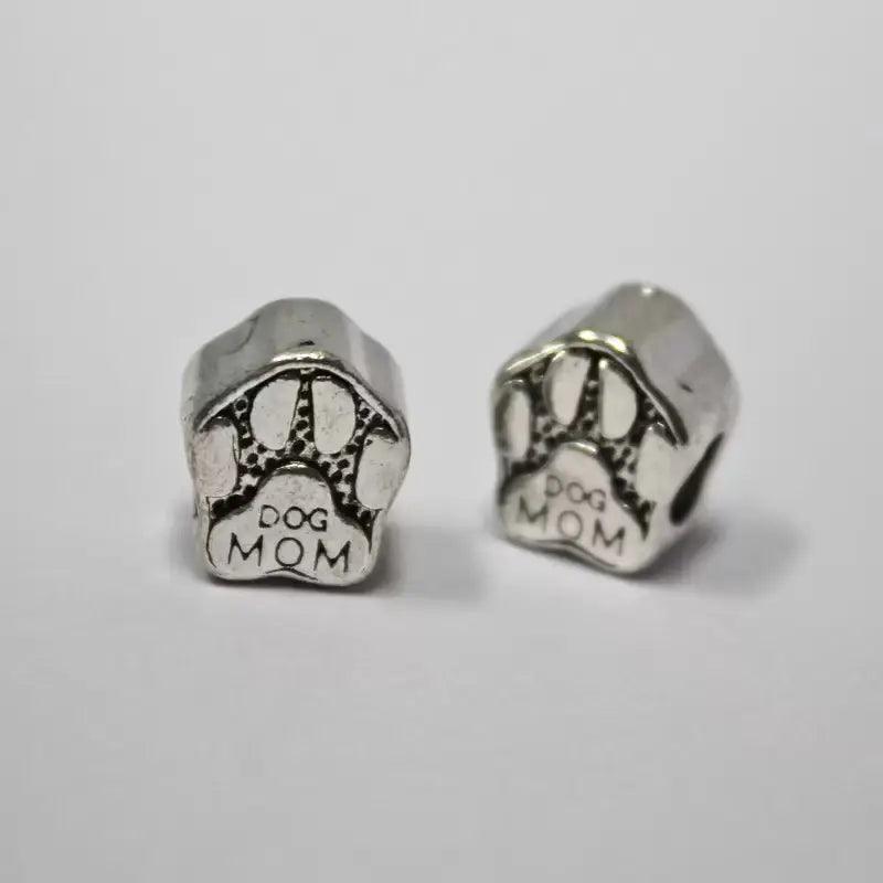 Dog Mom Paw Bead (10 Pack) - Paracord Galaxy