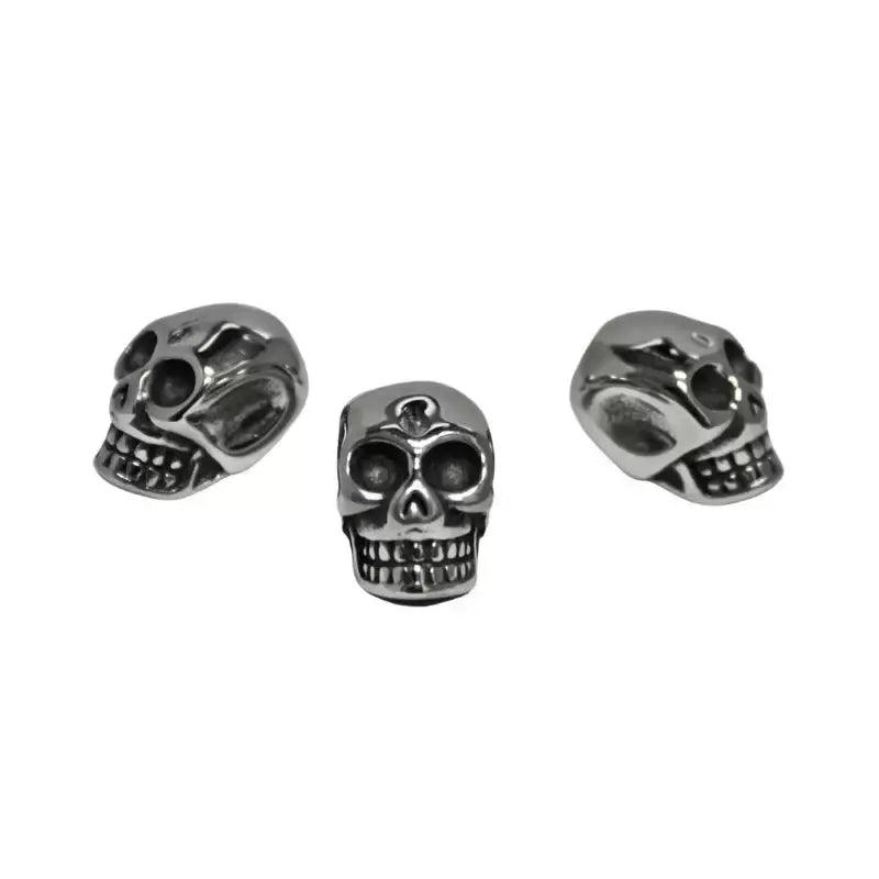 Grinning Skull Bead (5 Pack) - Paracord Galaxy