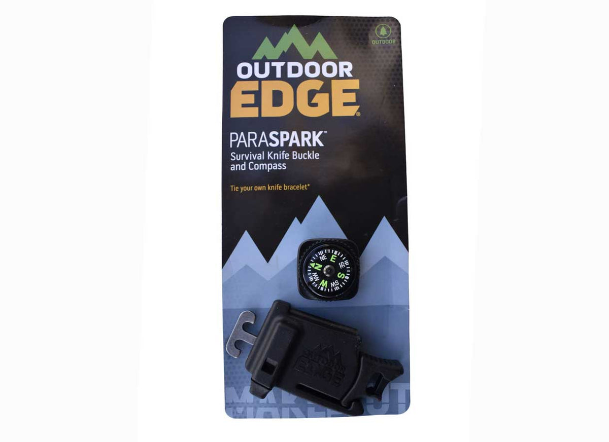 Para-Spark Knife Buckle with Compass (ParaSpark, paraclaw, para claw para-claw) (1 Pack) paracordwholesale