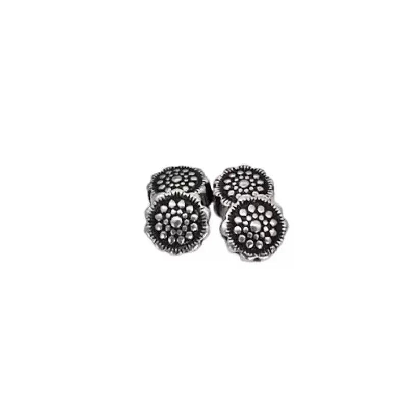 Round Zinia Bead (10 pack) China