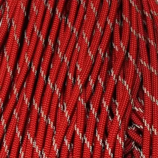 *Spool Ends - 550 cord with Relfective Tracers Made in the USA (over 200 ft ) 163- nylon/nylon paracord