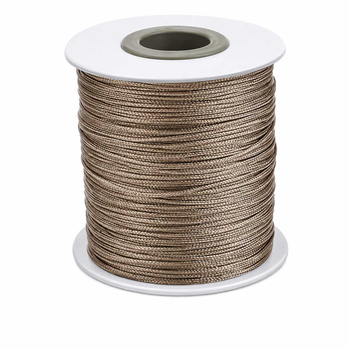 0.5mm Burlywood Round Waxed Polyester Cord/Thread 169.5 yd (155 m) 280-