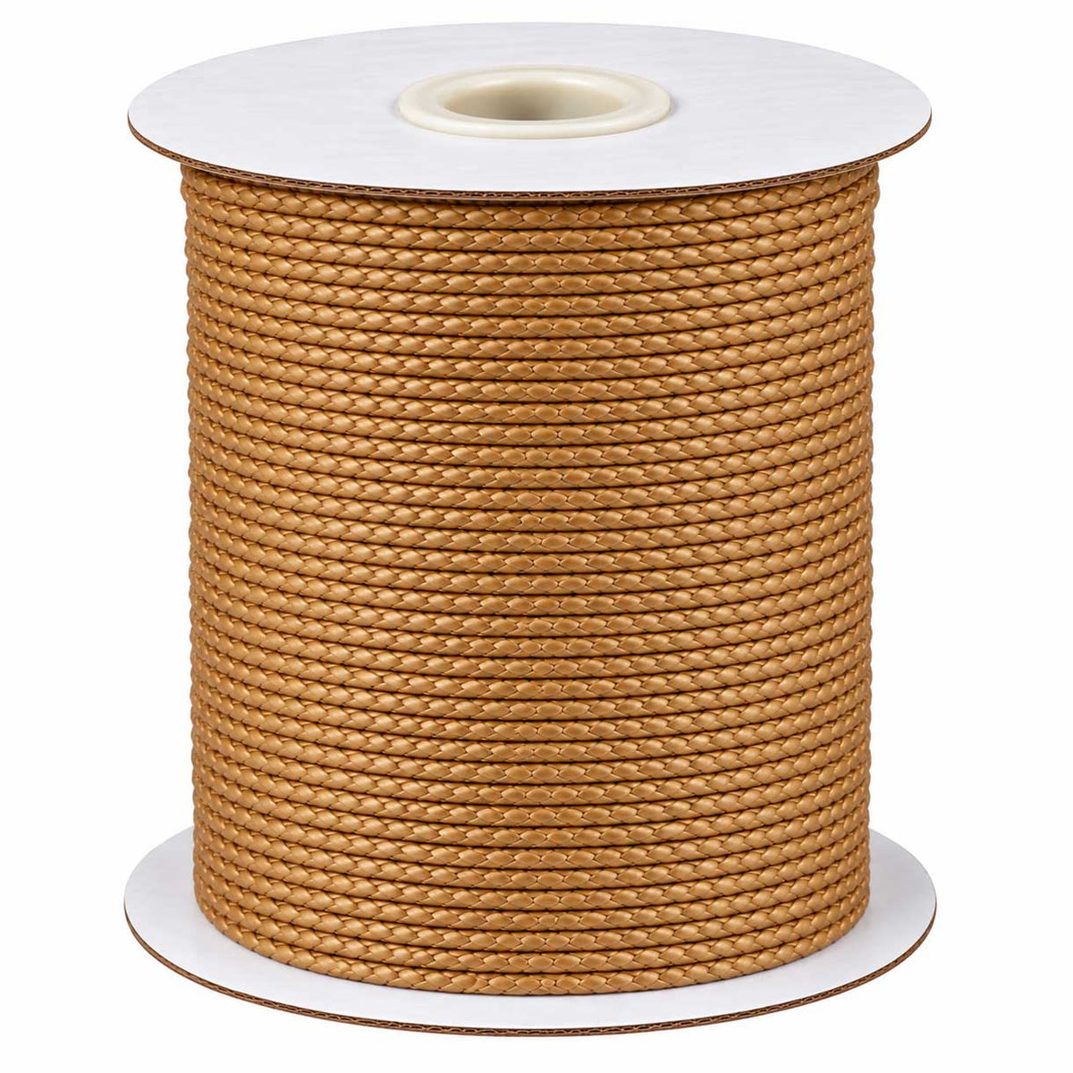 0.8 mm Camel Round Waxed Polyester Cord/Thread 174 yd (160 m) 280-