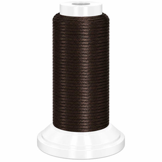 0.8 mm Coconut Brown Flat Waxed Polyester Cord/Thread 54.5 yd (50 m) 280-