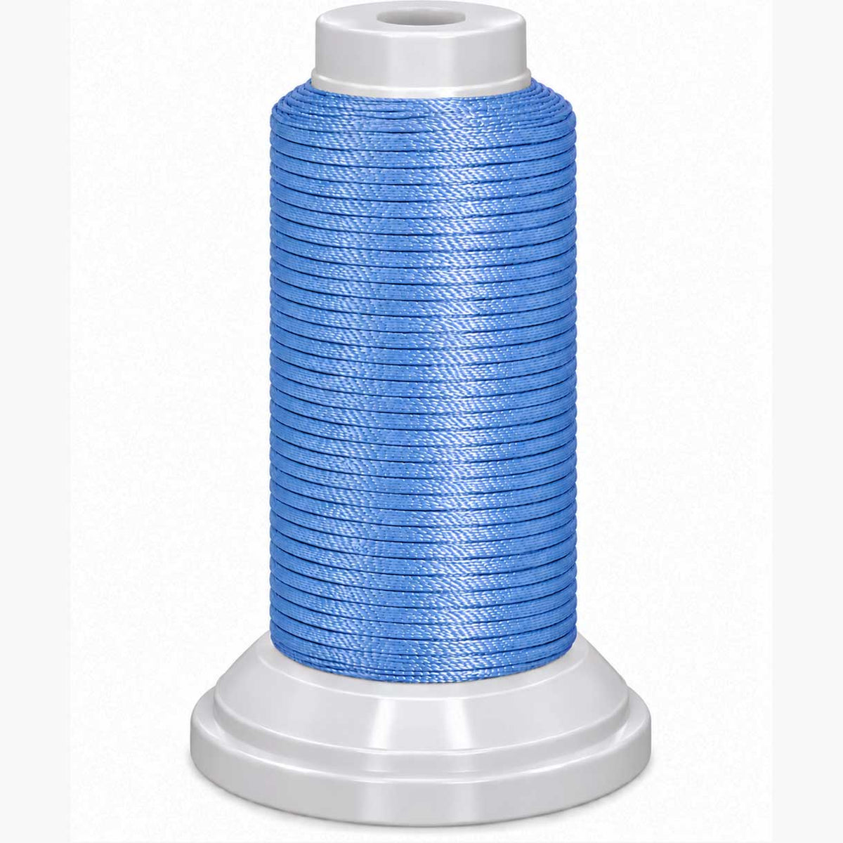 0.8 mm Cornflower Blue Flat Waxed Polyester Cord/Thread 54.5 yd (50 m) 280-