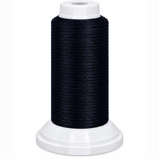 0.8 mm Prussian Blue Flat Waxed Polyester Cord/Thread 54.5 yd (50 m) 280-