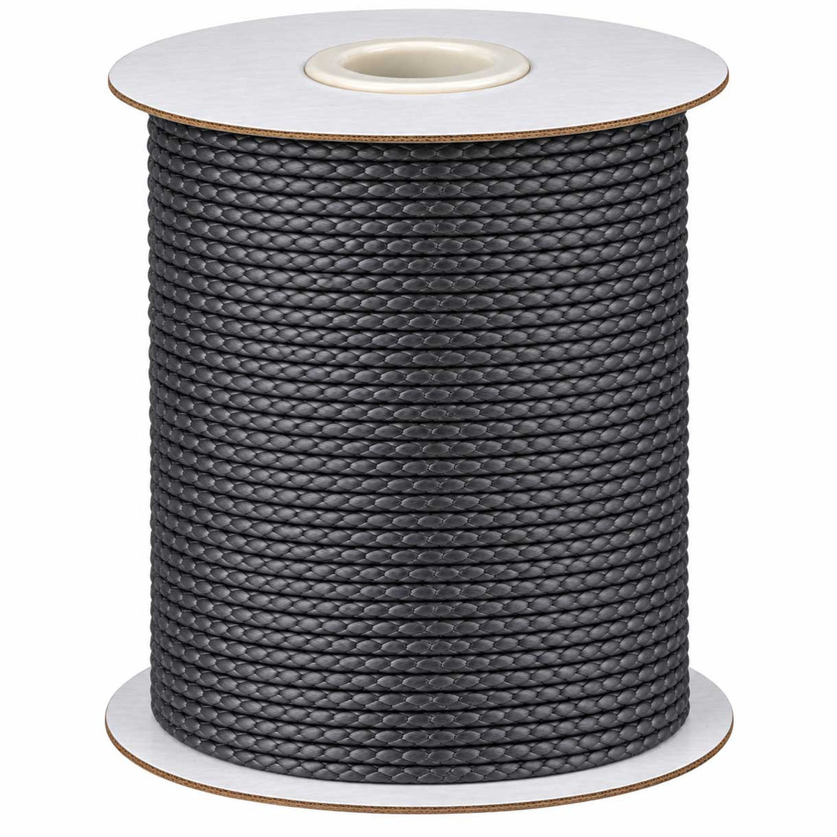 0.8 mm Slate Gray Round Waxed Polyester Cord/Thread 174 yd (160 m) 280-