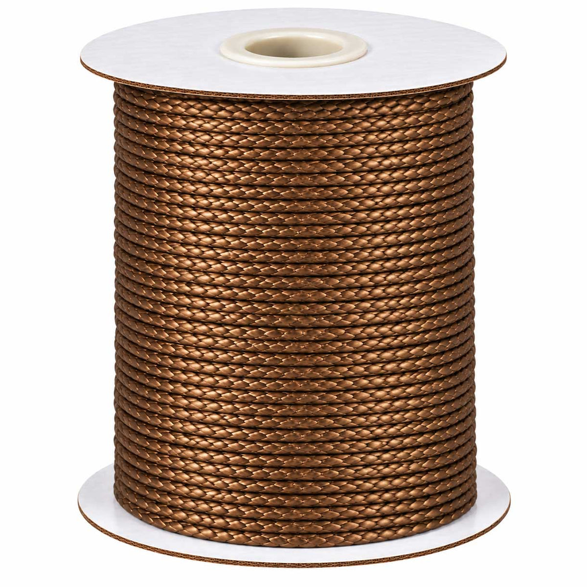 0.8 mm Tan Round Waxed Polyester Cord/Thread 174 yd (160 m) 280-