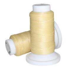 0.8mm Bisque Flat Waxed Polyester Cord/Thread 54.5yd (50m)