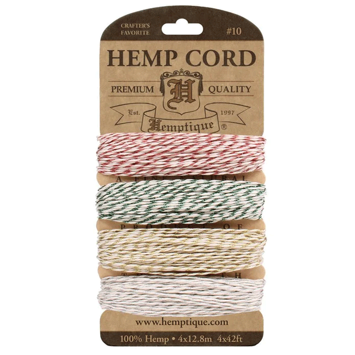 0. 5 mm (1/64") Metallic Classic Hemp Twine/Cord 162-043