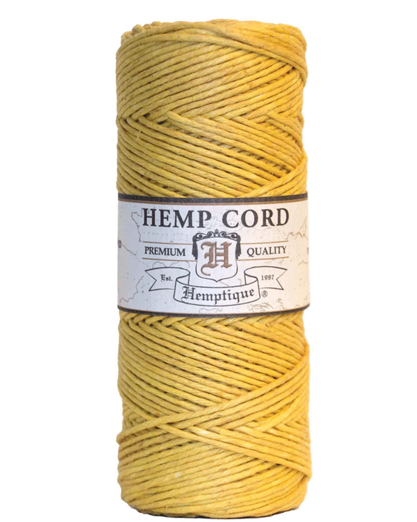 1 mm (3/64") Straw Hemp Twine/Cord Spool 62.5 m (205 ft)