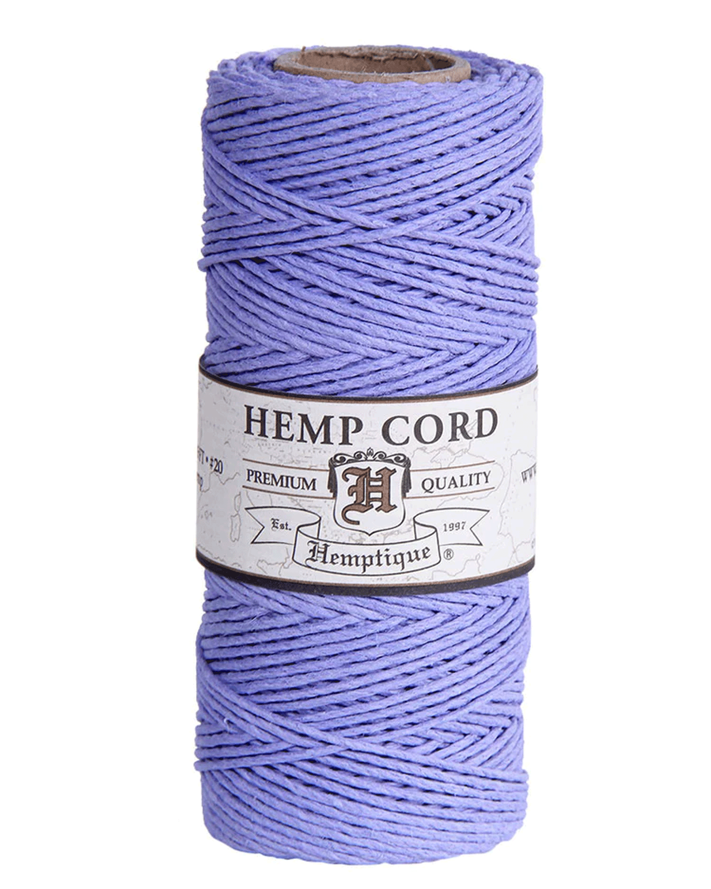 1 mm (3/64") French Blue Hemp Twine/Cord Spool 62.5 m (205 ft)