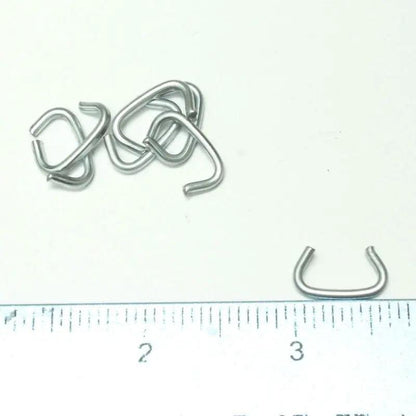 1/2 Hog Rings for 1/4 Bungee Cord  paracordwholesale