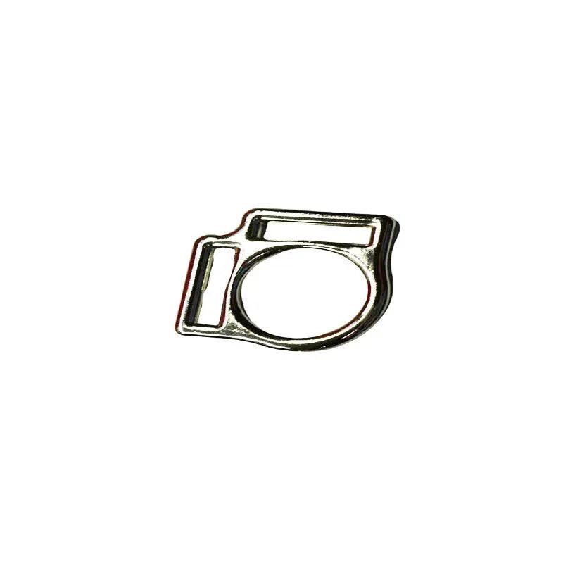 1 Inch 2 Sided Stainless Steel Halter Square (1 Pack)  paracordwholesale