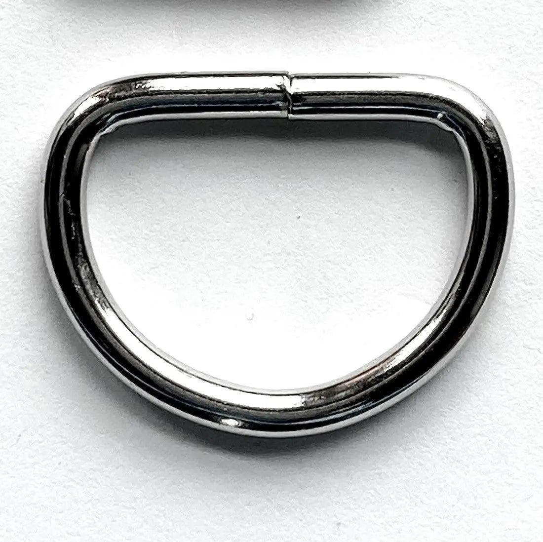 1 Inch Welded Steel D Ring  (10 Pack) DefaultTitle paracordwholesale