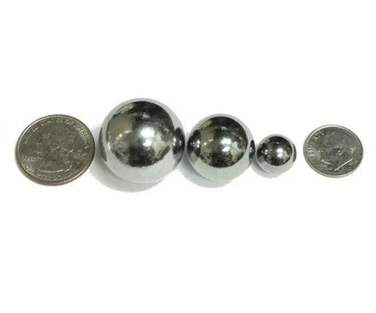 1 in (25 4mm) Chrome Steel Ball for Monkey Fist (1 Pack) - Paracord Galaxy