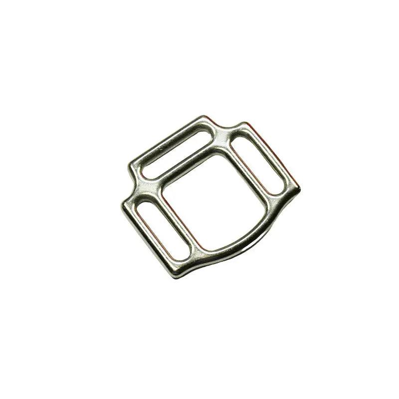 1 inch 3 Sided Stainless Steel Halter Square (1 Pack) - Paracord Galaxy
