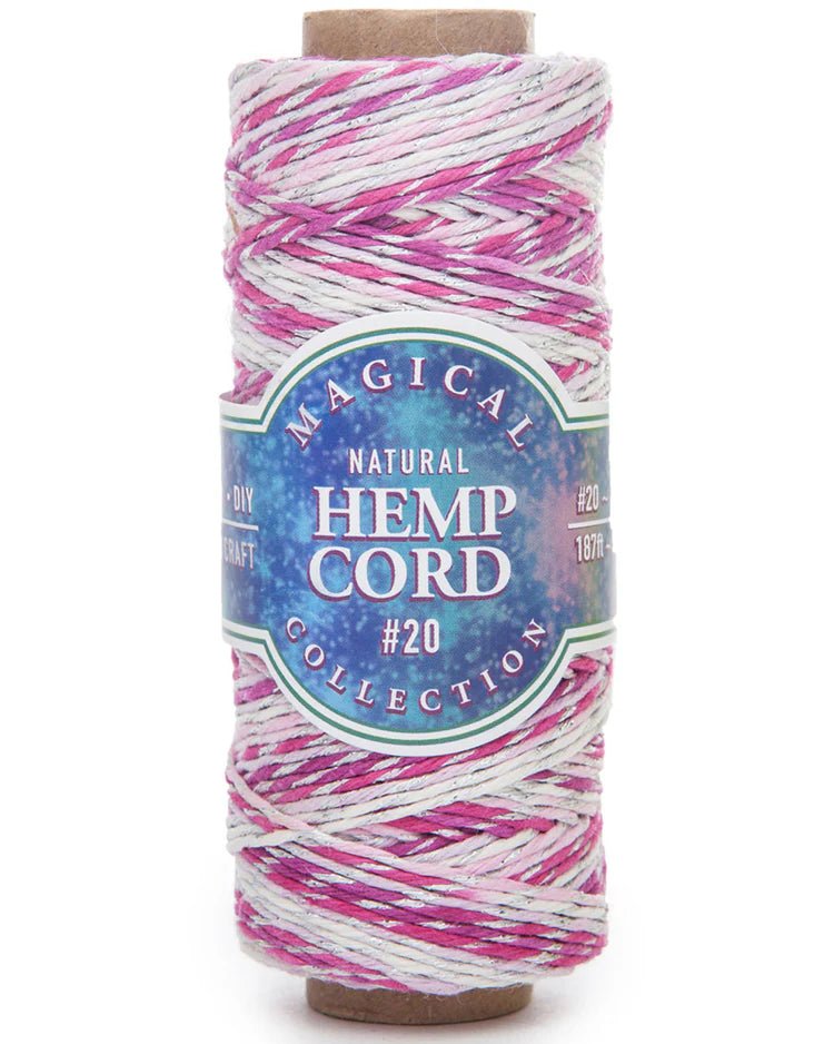 1 mm (3/64") Magical Fairy Hemp Twine/Cord Spool - Paracord Galaxy