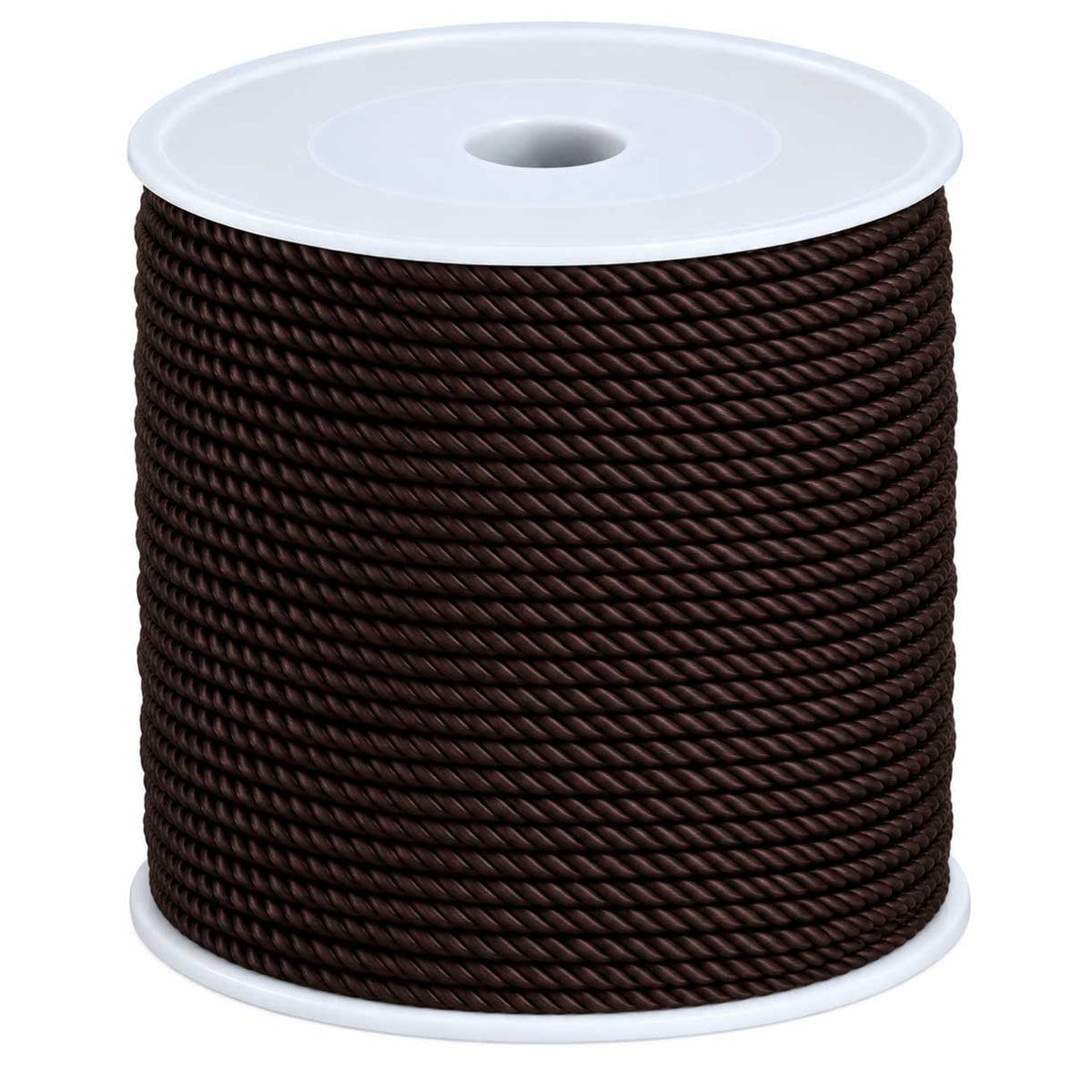 1.2 mm (3/64") Coconut Brown Cotton Macrame Cord 50 m (54.5 yd) 280-