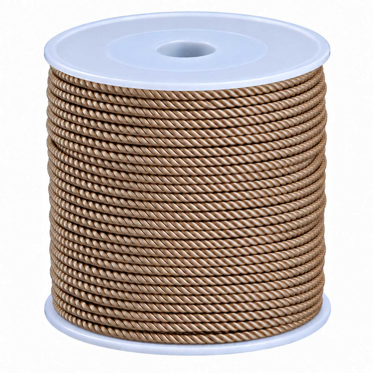1.2 mm (3/64") Tan Cotton Macrame Cord 50 m (54.5 yd) 280-
