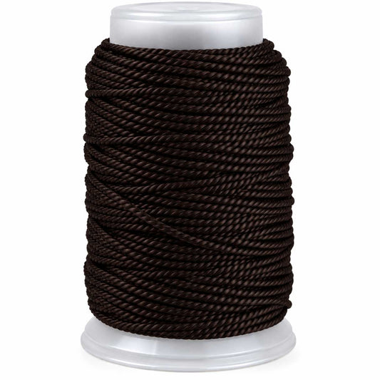 1.5 mm (1/16") Coconut Brown Cotton Macrame Cord 22 m (24 yd) 280-