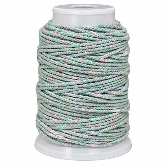 1.5 mm (1/16") Light Steel Blue Cotton Macrame Cord 22 m (24 yd) 280-