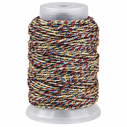 1.5 mm (1/16") Rainbow Cotton Macrame Cord 22 m (24 yd) 280-