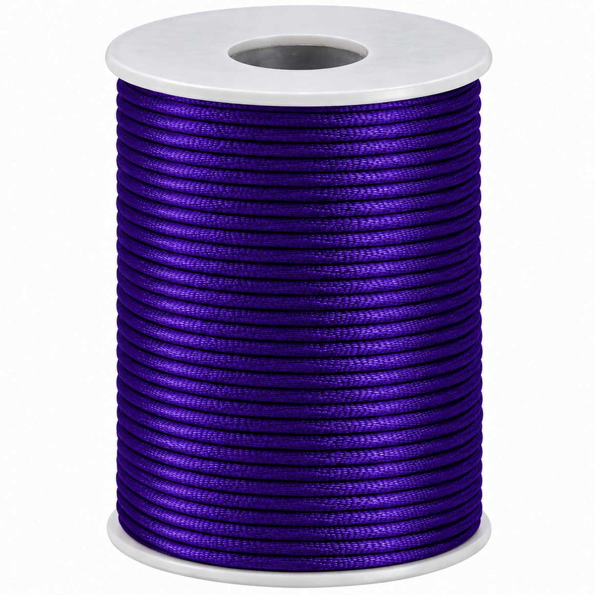 1.5 mm Indigo Polyester Rattail Satin Cord/Thread 49.2 yd (45 m) 280-
