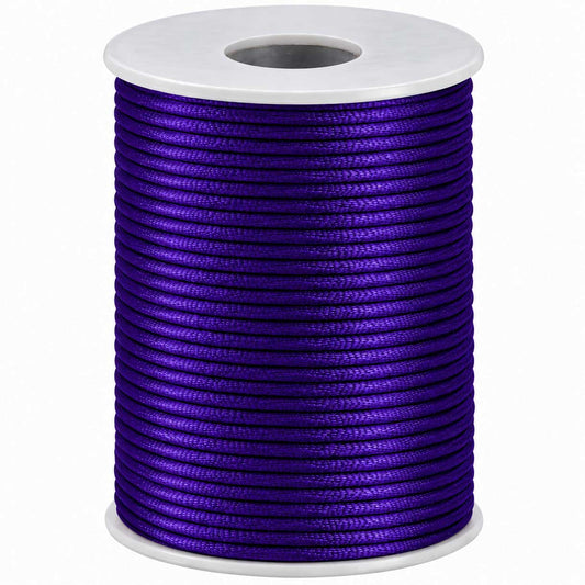 1.5 mm Indigo Polyester Rattail Satin Cord/Thread 49.2 yd (45 m) 280-