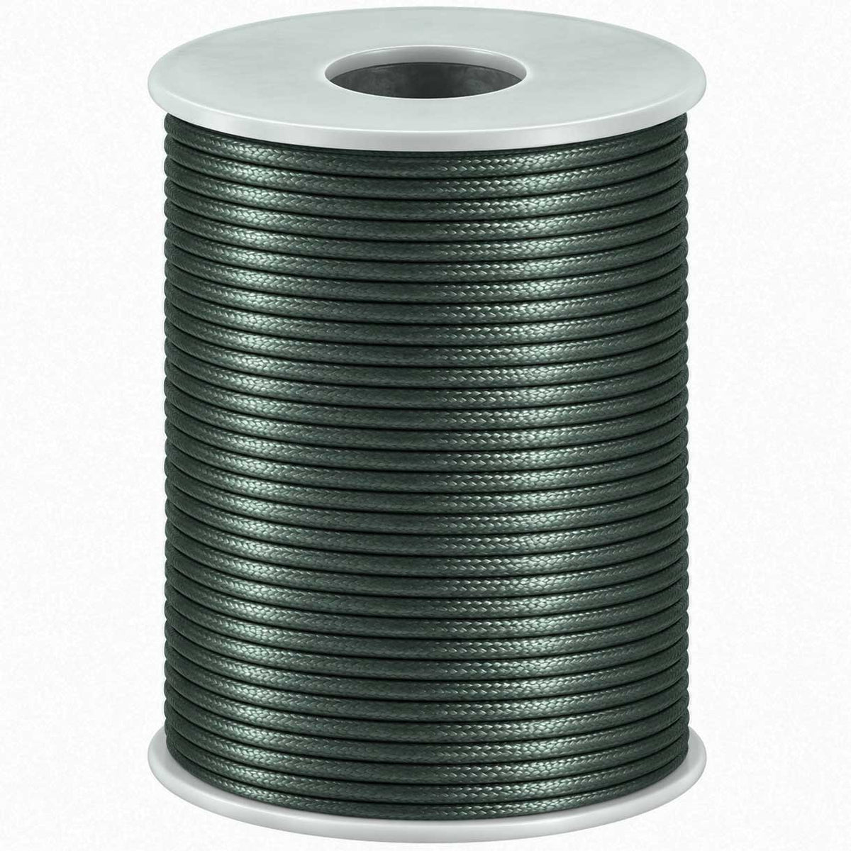 1.5 mm Slate Gray Polyester Rattail Satin Cord/Thread 49.2 yd (45 m) 280-