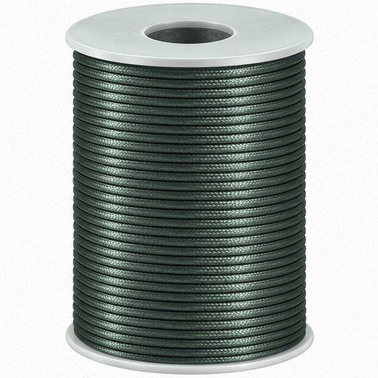 1.5 mm Slate Gray Polyester Rattail Satin Cord/Thread 49.2 yd (45 m) 280-