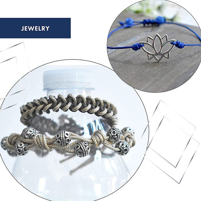 repeat jewelry bracelets grays and blue