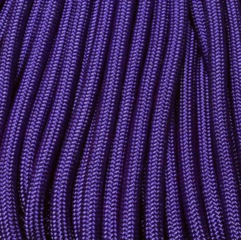 1/4" Nylon Paramax Rope Acid Purple Made in the USA Nylon/Nylon (100 FT.) - Paracord Galaxy