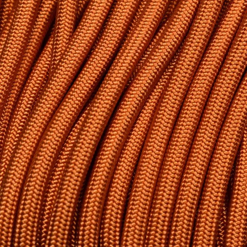 1/4” Nylon Paramax Rope International Orange Made in the USA Nylon/Nylon (100 FT.) - Paracord Galaxy