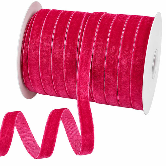 15 mm Camellia Velvet Ribbon Sparkle Ribbon 54 yd (50 m) 280-